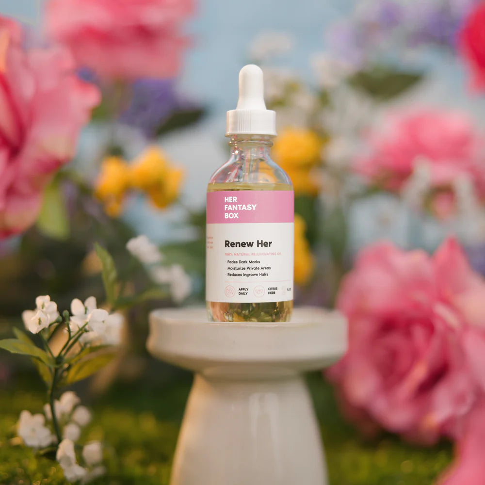 Radiant Muse Yoni Oil - For Dryness, Ingrown Hair, Dark Marks & Scars