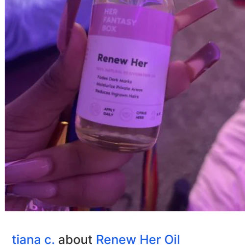 Radiant Muse Yoni Oil - For Dryness, Ingrown Hair, Dark Marks & Scars